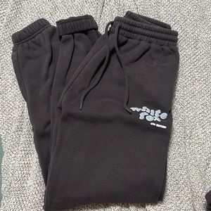 White fox sweatpants